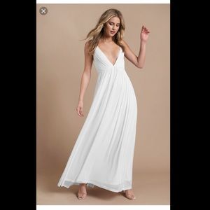 Plunging Maxi Dress